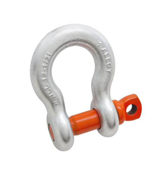 Campbell 5410695 3/8" Alloy Anchor Shackle, Screw Pin, Forged Alloy, Galvanized