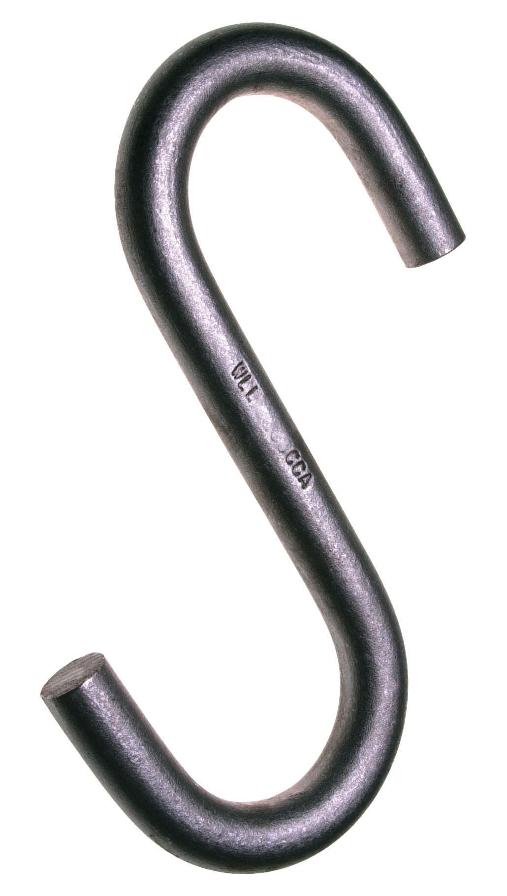 Campbell 5611605 1" Cam-Alloy® S-Hook, Bright