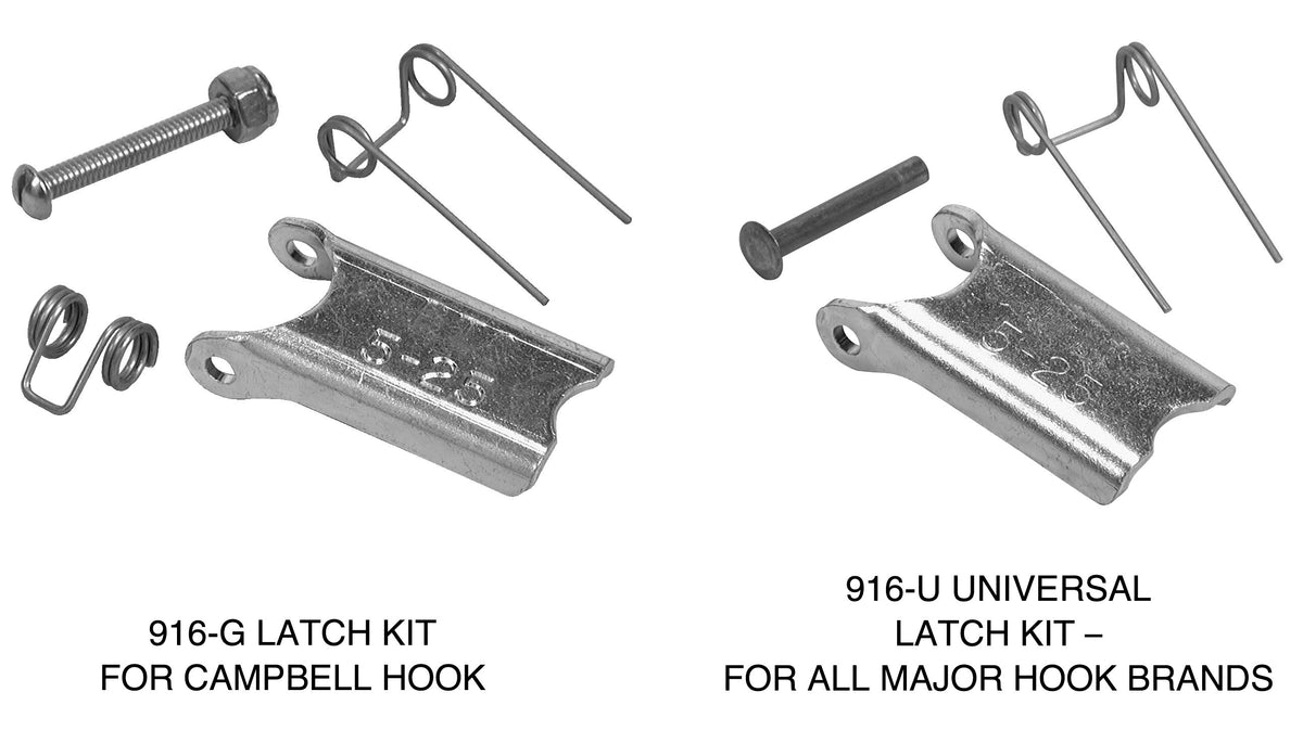 Campbell 3990701 Replacement Latch Kit, For Hook Sizes 8-28 (7/16")
