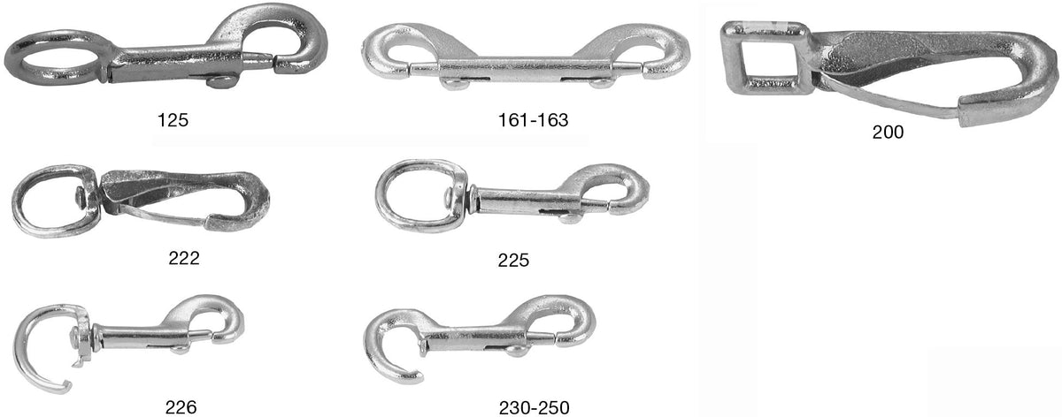Campbell T7606011 3/8" Rigid, Open Eye Bolt Snap, #231