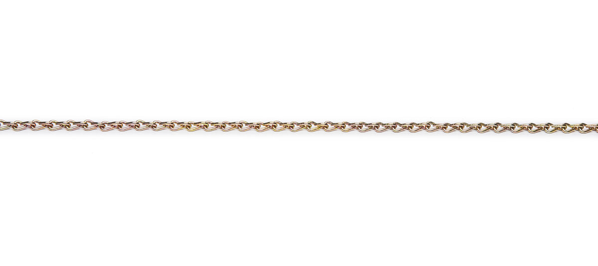 Campbell T0721667N #16 Double Jack Chain, Brass Glo, 200' per Reel