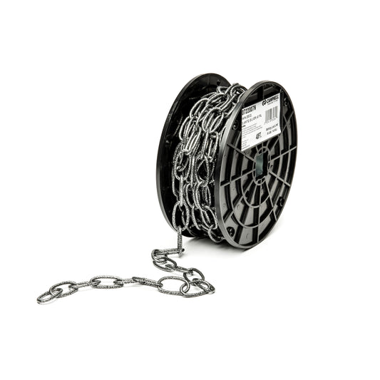 Campbell T0722007N #10 Decorator Chain, Antique Silver, 40' per Reel