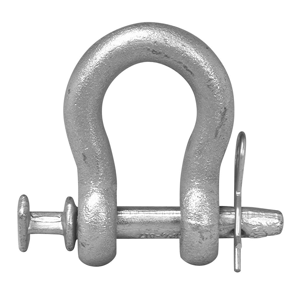 Campbell T3899910 7/8" Straight Clevis, Short Body, Forged, Electro-Galvanized