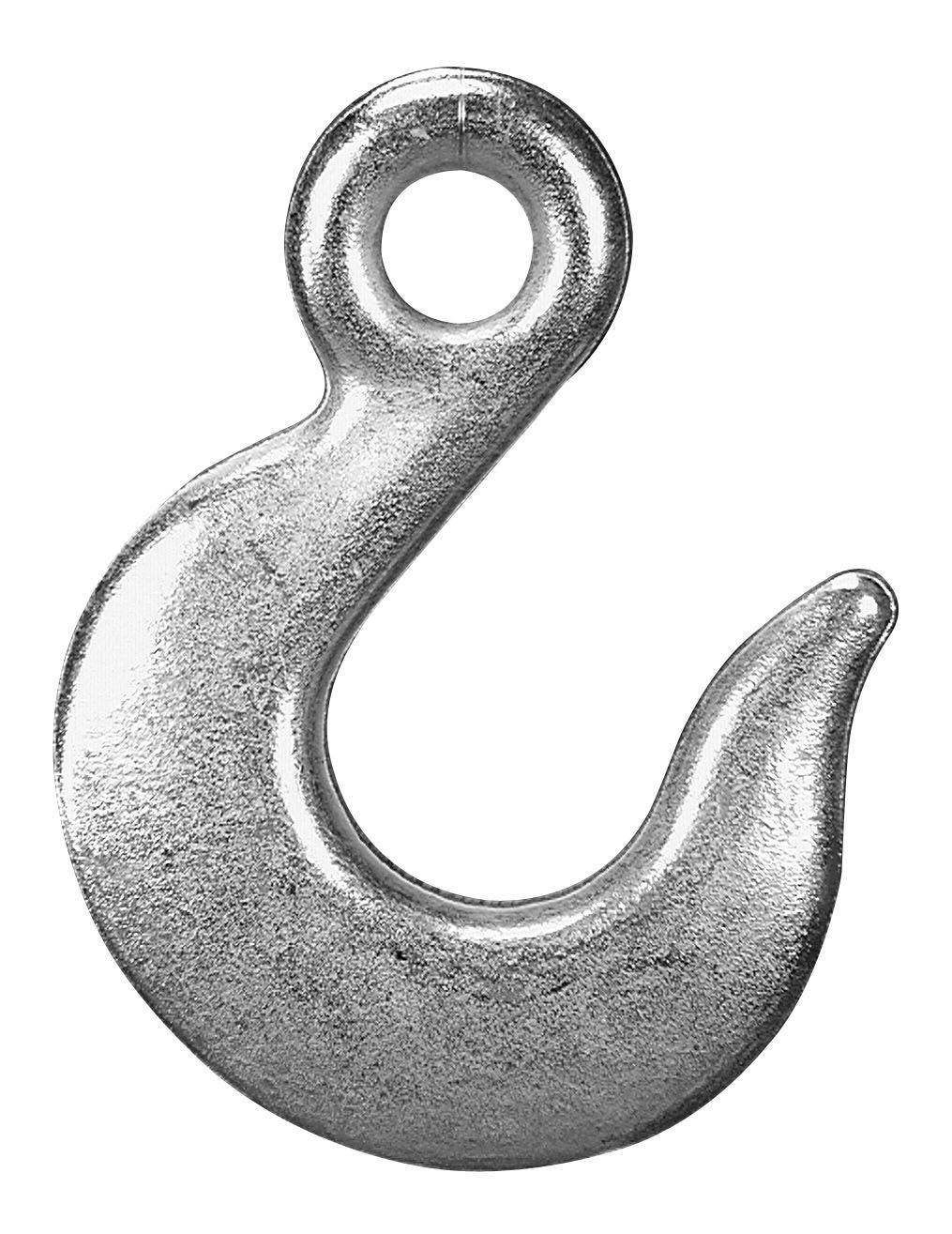 Campbell T9101624 3/8" Eye Slip Hook, Grade 43, Zinc Plated