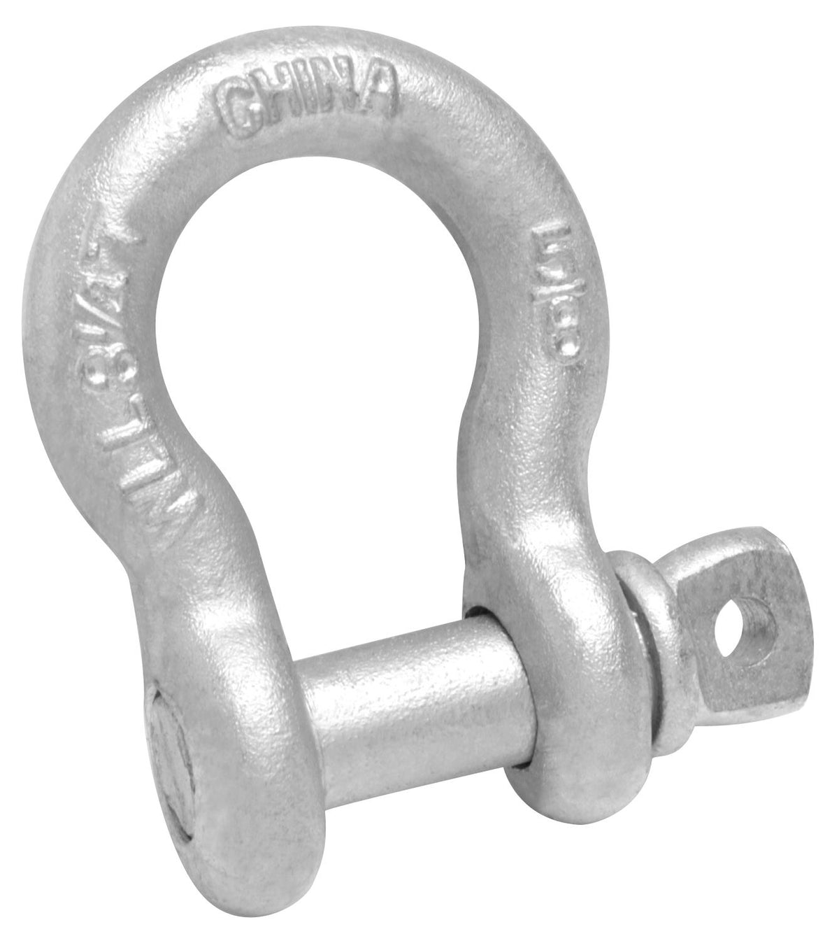 Campbell T9640335 3/16" Anchor Shackle, Screw Pin, Hot Galvanized