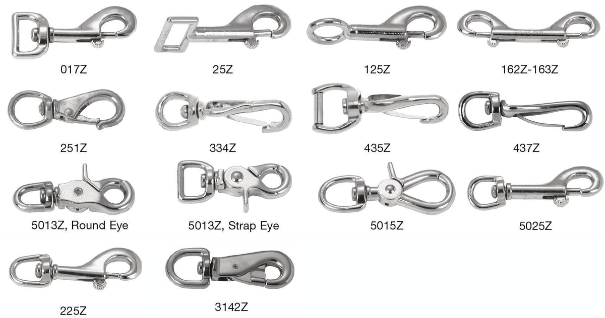Campbell T7615802 5/8" Swiveling, Strap Eye Spring Snap, #435Z