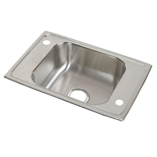 Elkay CDKAD251765 Celebrity® Stainless Steel 25" x 17" x 6-1/2" Single Bowl Drop-in Classroom ADA Sink