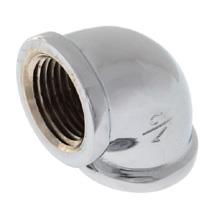 Everflow CHNL3400  3/4"  Chrome Plated Bronze 90 Elbow