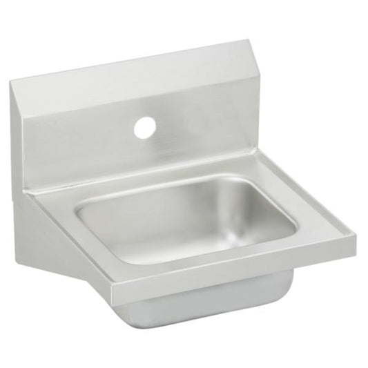 Elkay CHS17161 Stainless Steel 16-3/4" x 15-1/2" x 13" Single Bowl Wall Hung Handwash Sink