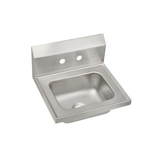 Elkay CHSB17162 Stainless Steel 16-3/4" x 15-1/2" x 13" Single Bowl Wall Hung Handwash Sink