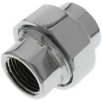 Everflow CHUN3400  3/4"  Chrome Plated Bronze Union
