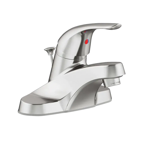 Matco-Norca CL-501BN Classic Single Handle 4" Lavatory Faucet, Brushed Nickel