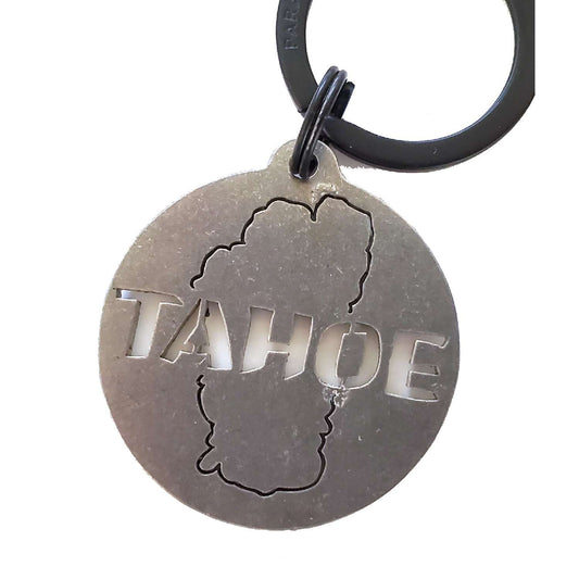 Paradise Clay CMG135 Lake Tahoe Round - Keychain