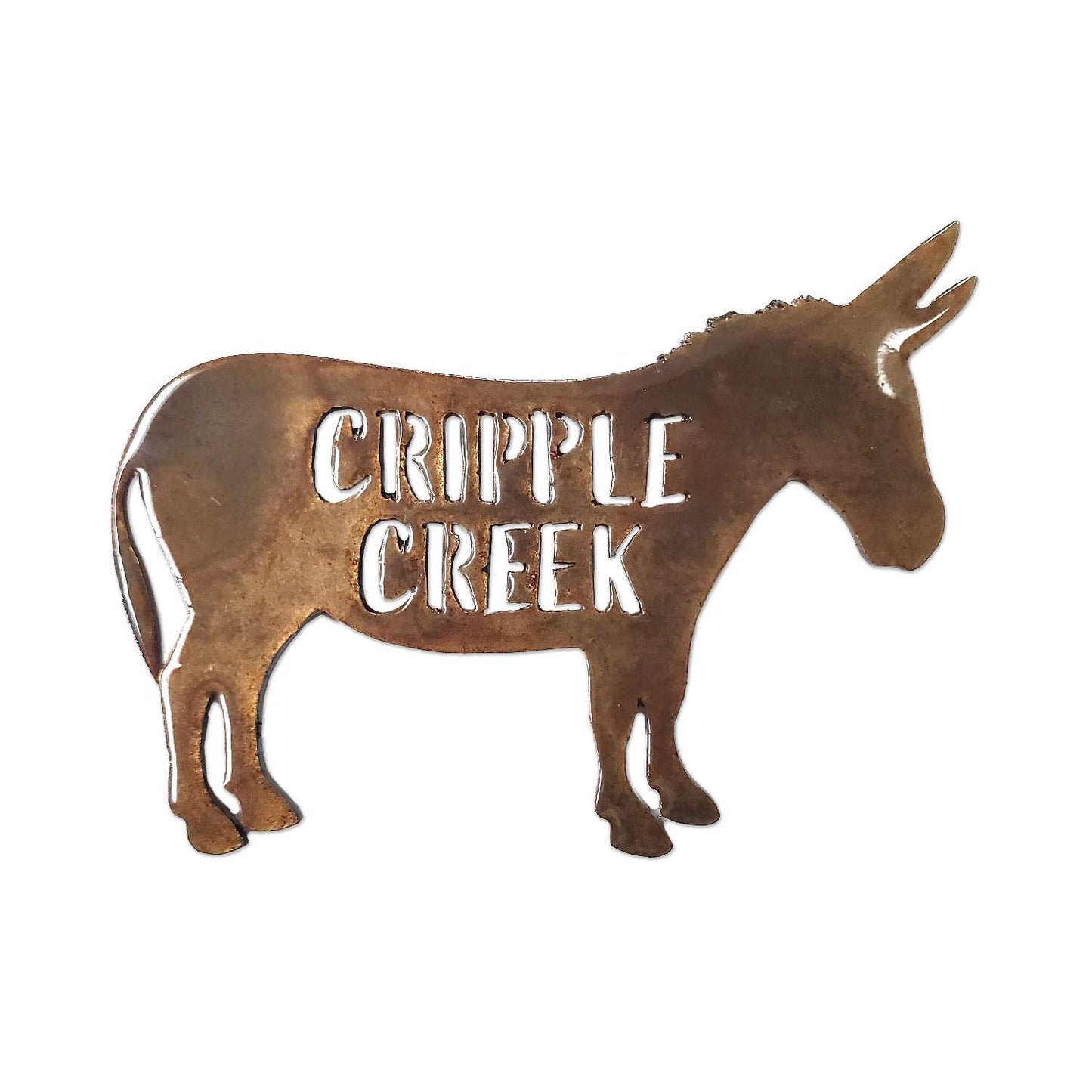Paradise Clay CMG171 Donkey w/ Cripple Creek MAGNET