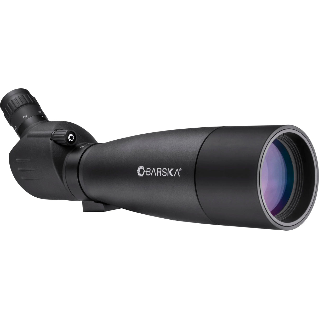 Barska CO13304 25-75x75mm Colorado Angled Spotting Scope, Black