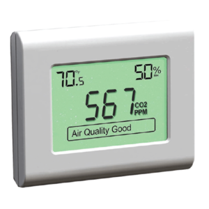 iO HVAC Controls CO2-TH Co2, Temperature And Humidity Monitor