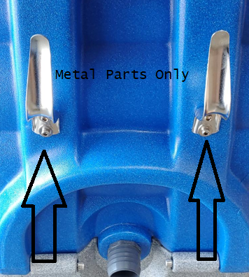 Sandia Cord Hook Upgrade - Cord Hooks On Both Sides Attached To Body Of Extractor