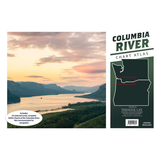 Paradise Clay IHP_CRCB1 Columbia River Chart Atlas (12x18 Spiral-Bound)