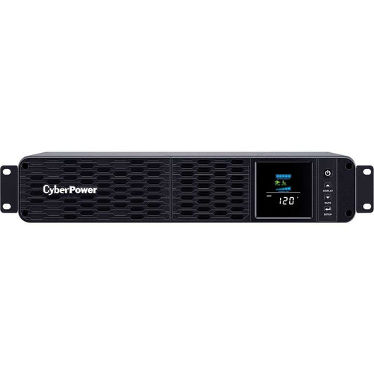 CyberPower CP1500PFCRM2U PFC Sinewave UPS Systems - 2U Rack-mountable - AVR - 8 Hour Recharge - 3.10 Minute Stand-by - 120 V AC Input - Serial Port - 8 x NEMA 5-15R