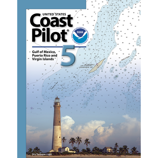 Paradise Clay IHP_CP5 NOAA Coast Pilot 5:Gulf of Mexico, Puerto Rico, and Virgin Islands (CURRENT EDITION) - Book