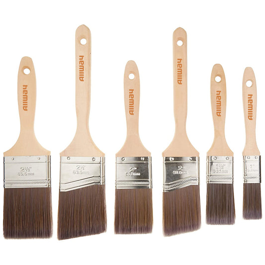 Allway CP6 6-Piece Premium Paint Brush Set