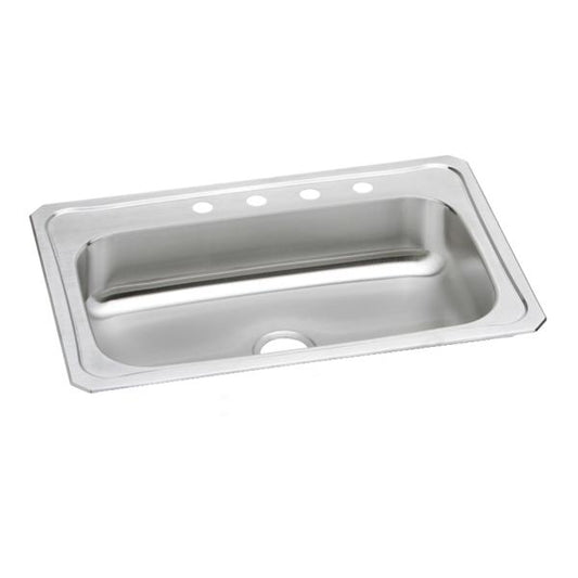 Elkay CRS3322 Celebrity® Stainless Steel 33" x 22" x 7" Single Bowl Drop-in Sink
