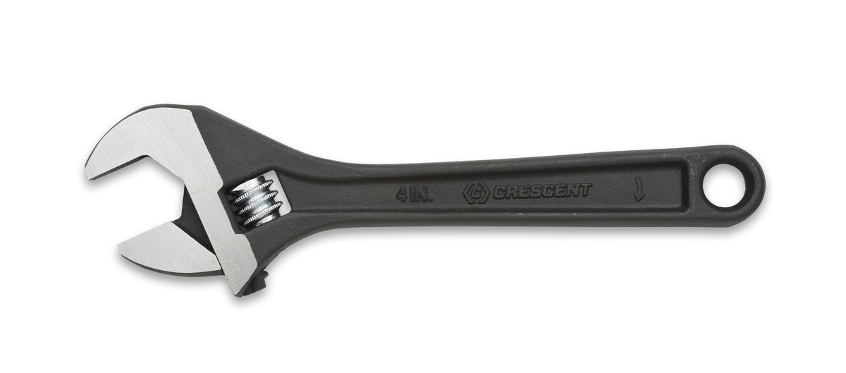 Crescent AT24VS 4" Adjustable Black Oxide Wrench - Carded