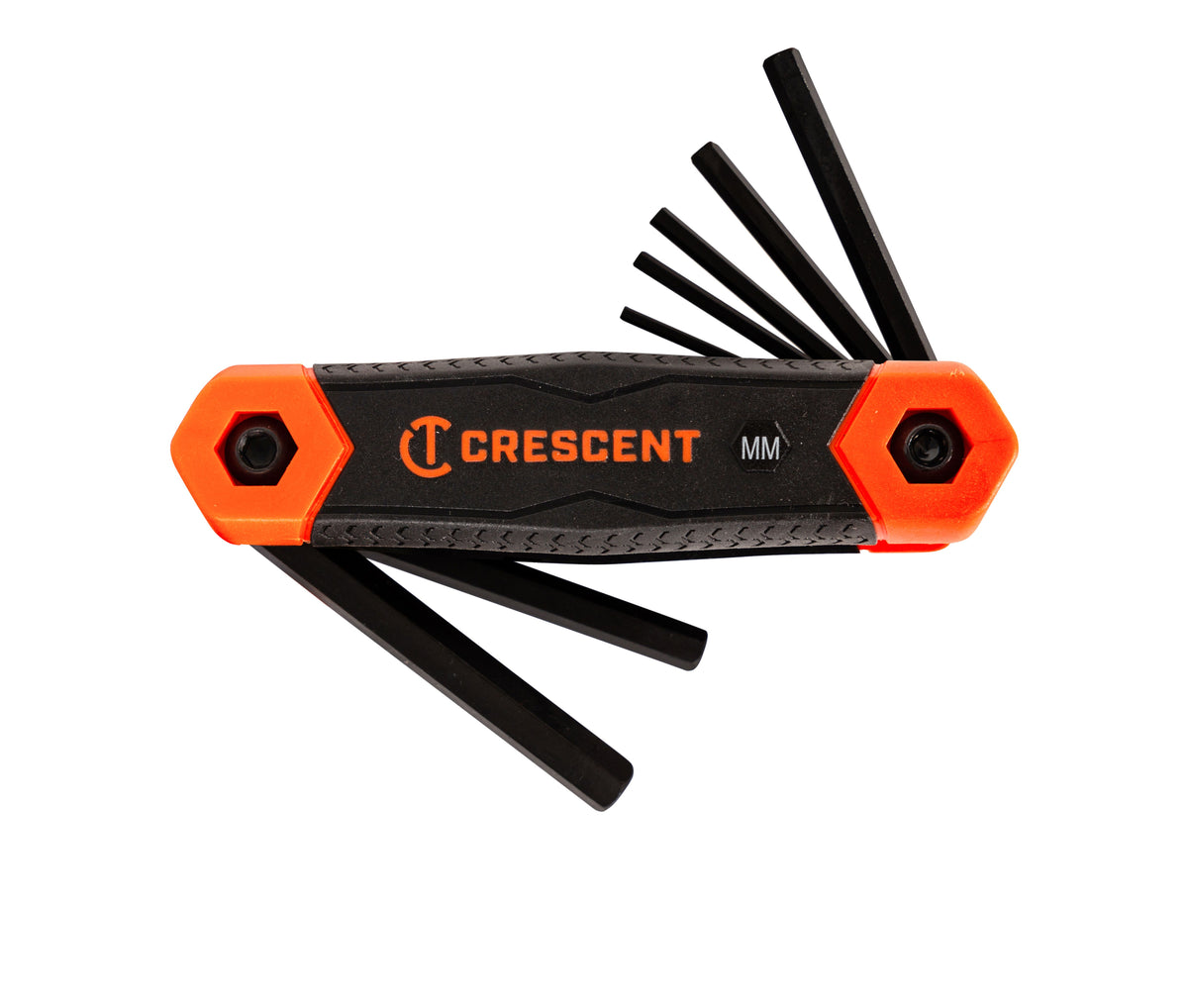 Crescent CHKFM8 8 Piece Folding Metric Hex Dual Material Key Set