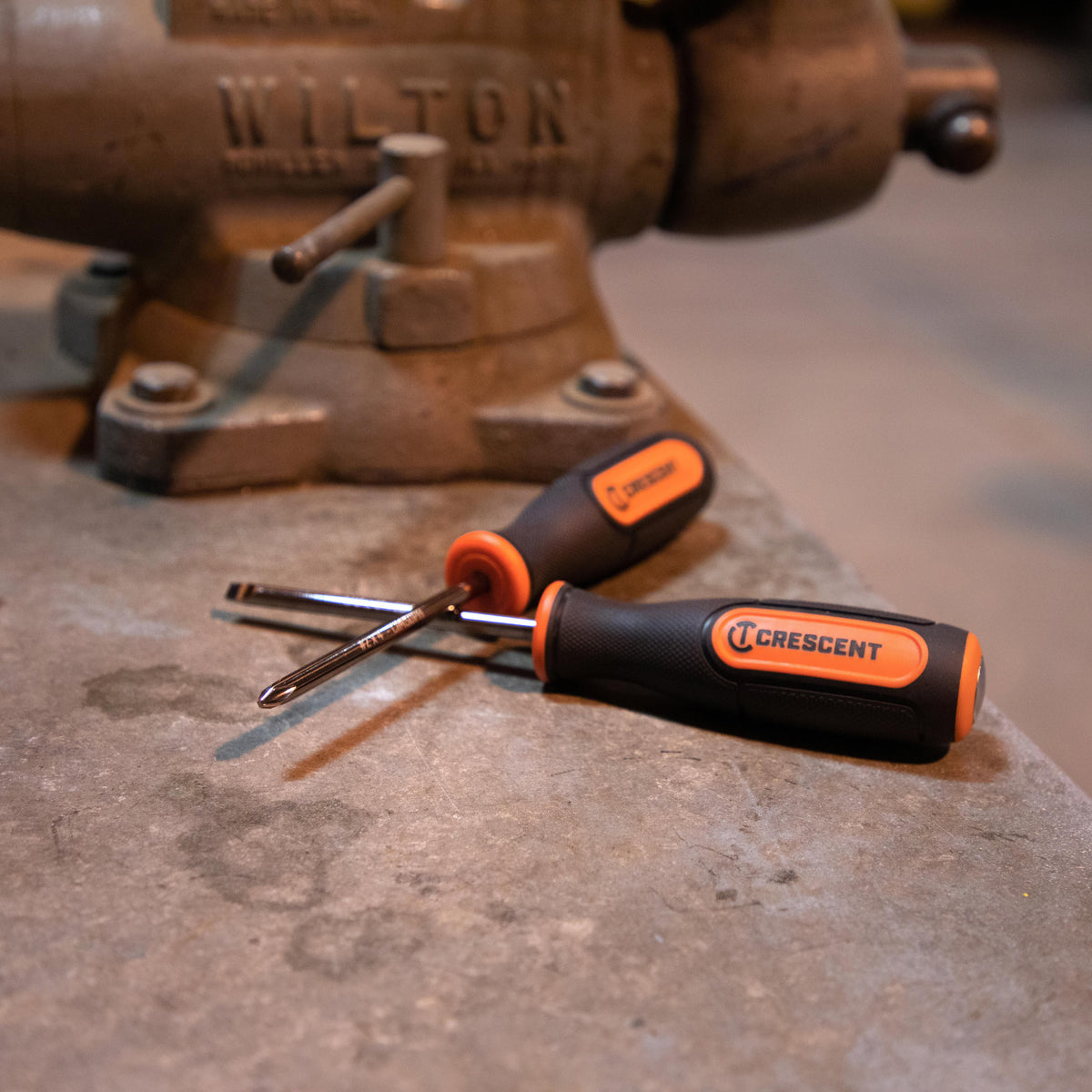 Crescent CIMSDSL Screw Biter™ 1/4" x 4" Slotted Dual Material Extraction Screwdriver
