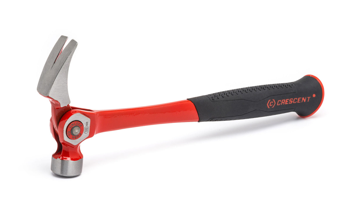 Crescent CINDEX18 18 oz. Steel Indexing Claw Hammer with Cushion Grip Handle