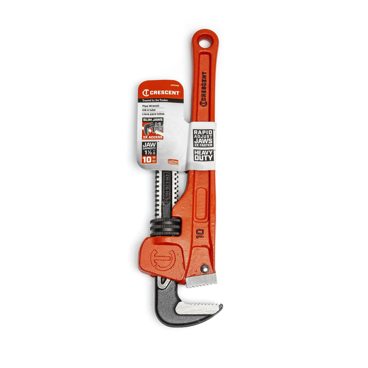 Crescent CIPW10S 10" Cast Iron SLIM JAW™ Pipe Wrench
