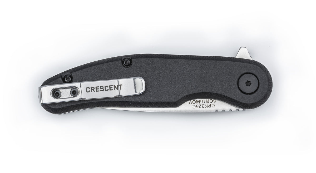 Crescent CPK325C 3-1/4" Drop Point Composite Handle Pocket Knife