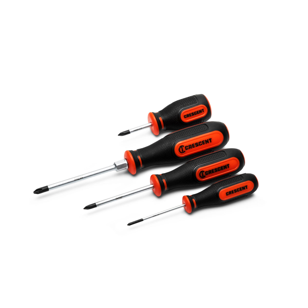 Crescent CPSET4PC 4 Piece Philips Dual Material Screwdriver Set