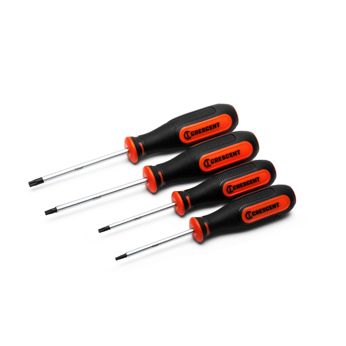 Crescent CTSET4PC 4 Piece Torx® Dual Material Screwdriver Set