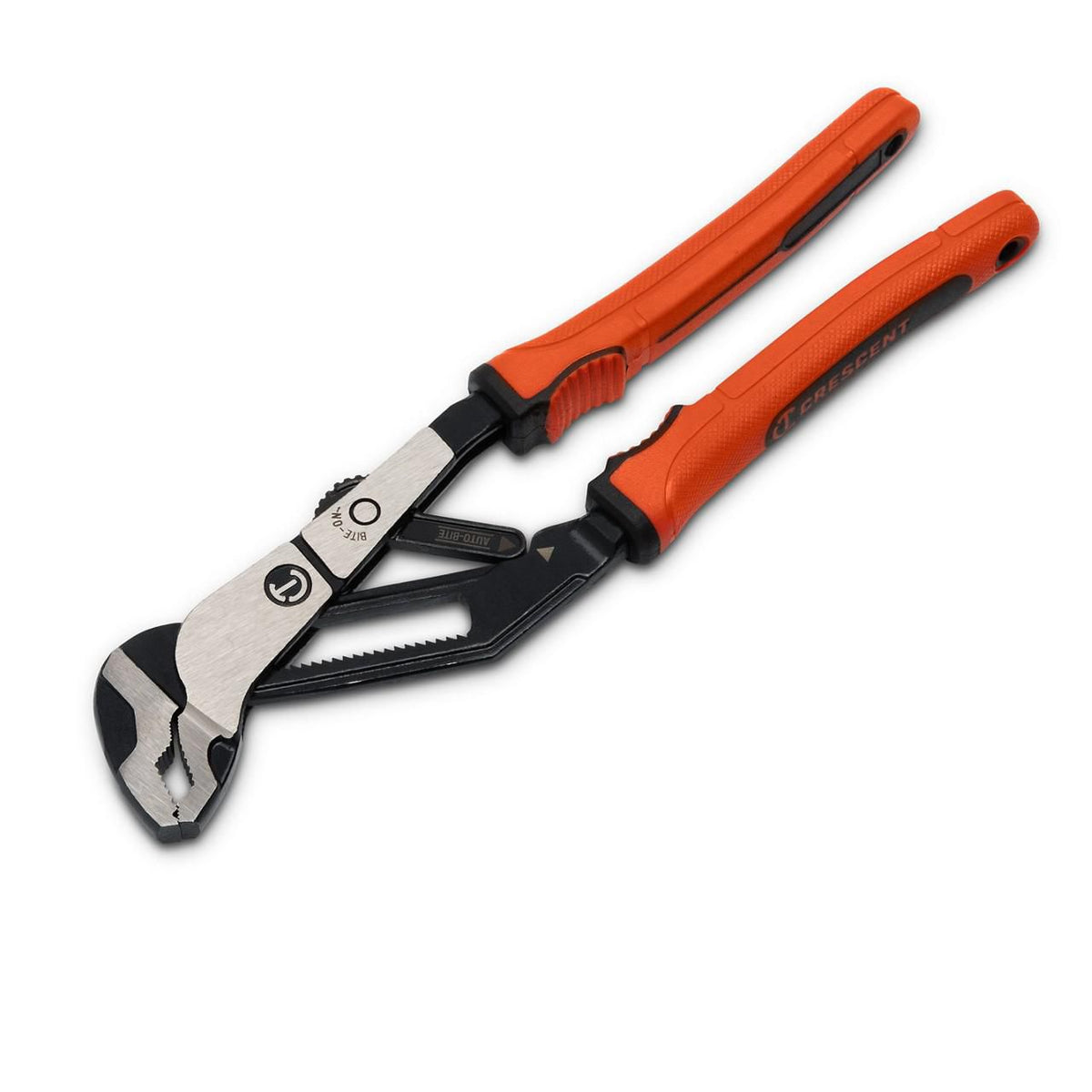Crescent RTAB8CGR 8" Z2 Auto-Bite™ Tongue & Groove Plier with Dual Material Rawhide Handle