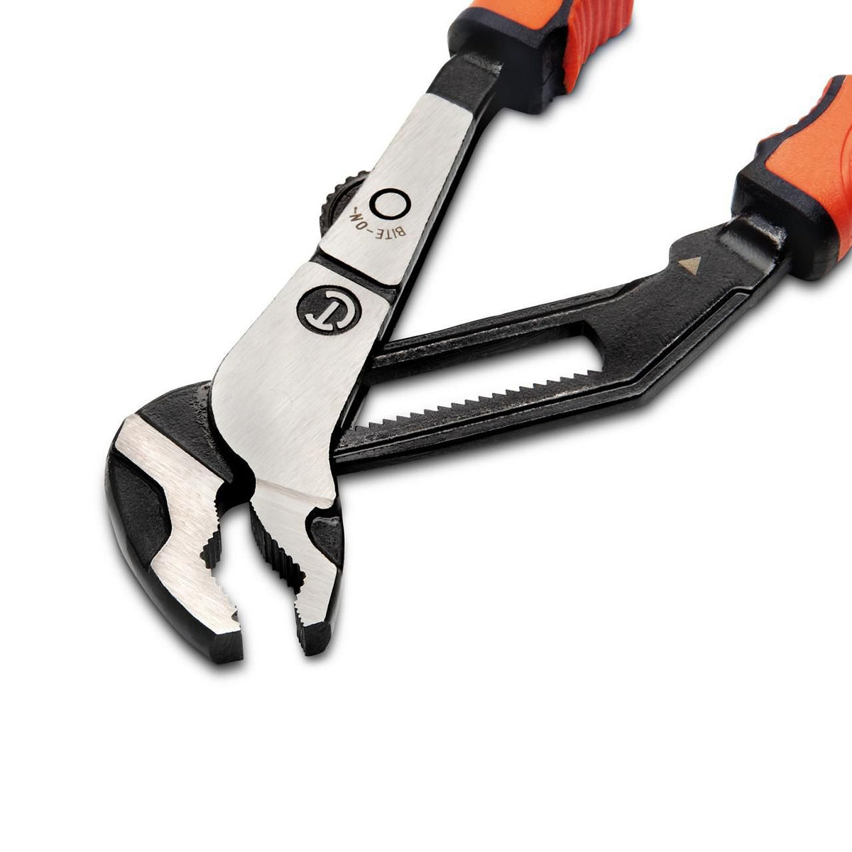 Crescent RTAB8CGR 8" Z2 Auto-Bite™ Tongue & Groove Plier with Dual Material Rawhide Handle