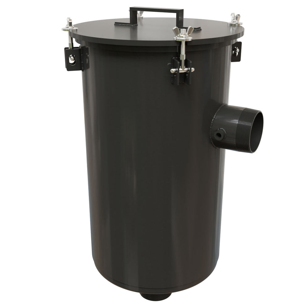 Solberg CSL-235P-300 Inlet Vacuum Filter, 3" MNPT, Polyester Element, 5 Micron