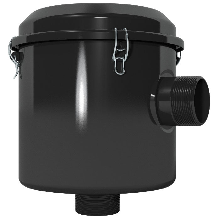 Solberg CSL-2541-300B Compact Silencer Filter, 3" NPT, Industrial Air Filter Silencer