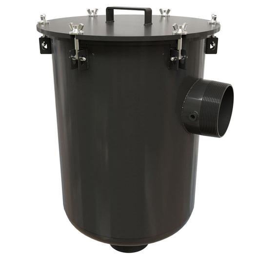 Solberg CSL-345P-500 Inlet Vacuum Filter, 5" MNPT, Polyester Element, 5 Micron