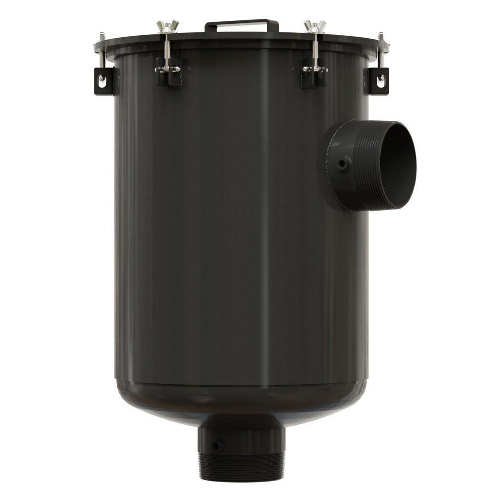 Solberg CSL-345P-500 Inlet Vacuum Filter, 5" MNPT, Polyester Element, 5 Micron