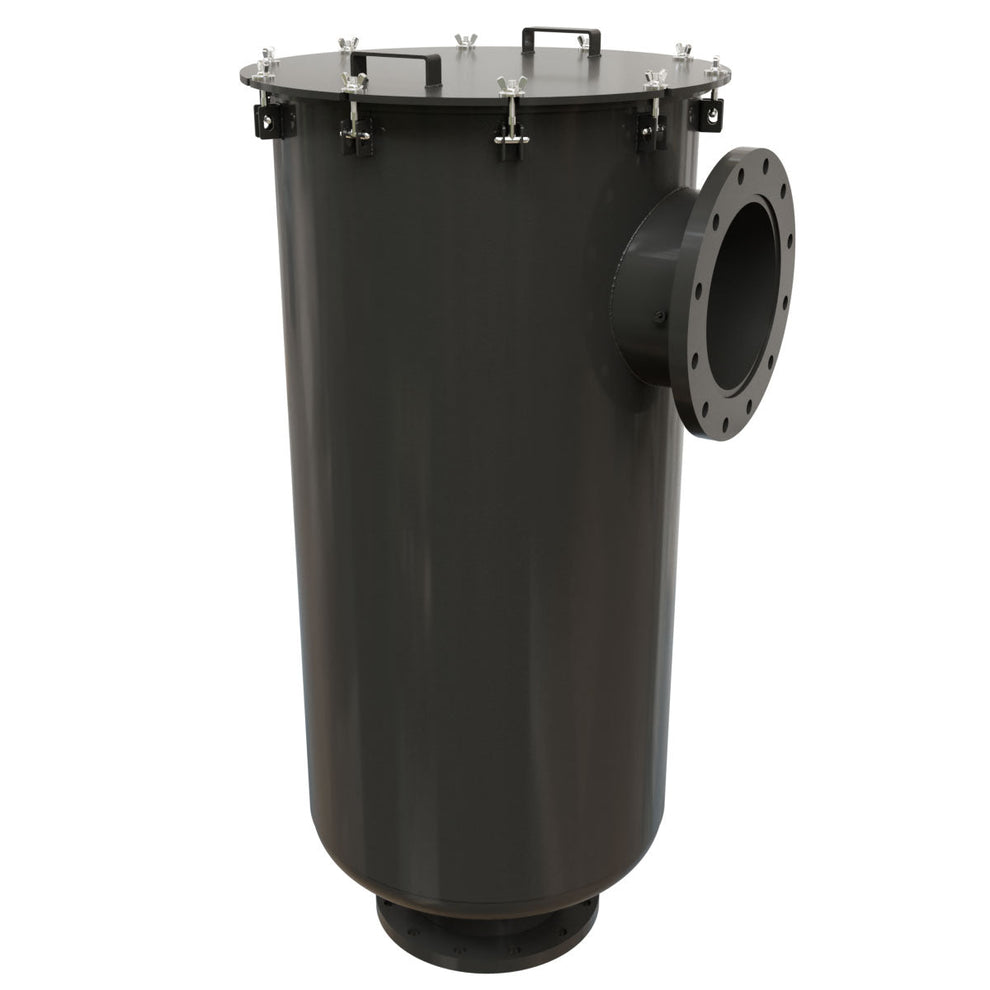 Solberg CSL-685P-1000F Heavy Duty Inlet Vacuum Filter, 10 Inch ANSI Flange, Polyester Element, 5 Micron Filtration