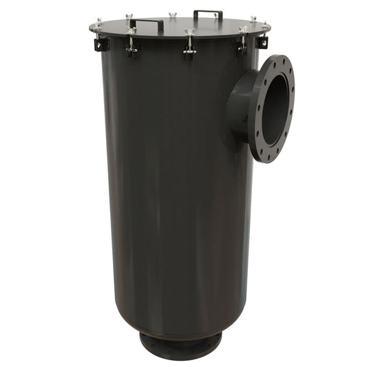 Solberg CSL-685P-1000F Heavy Duty Inlet Vacuum Filter, 10 Inch ANSI Flange, Polyester Element, 5 Micron Filtration