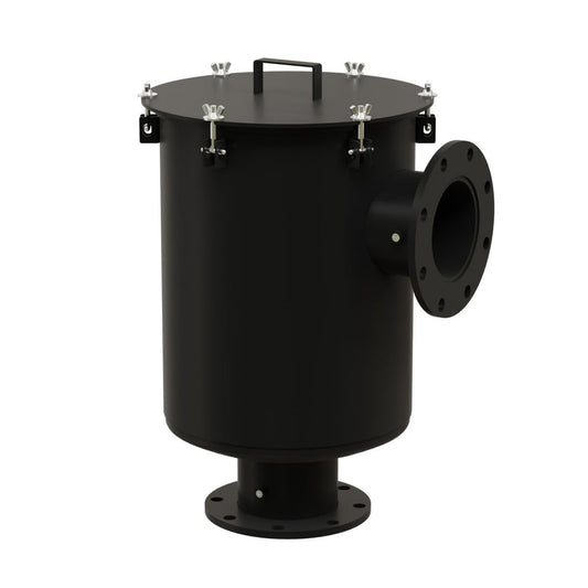 Solberg CSL-375P-600F Heavy Duty Inlet Vacuum Filter, 6 Inch Flange, Polyester Element, 5 Micron Filtration