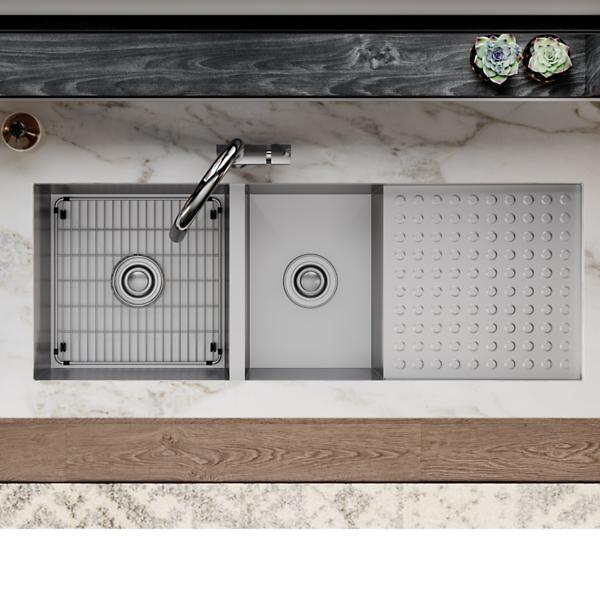 Elkay CTXBG1414 Crosstown Stainless Steel 14-3/8" x 14-3/8" x 1-1/4" Bottom Grid