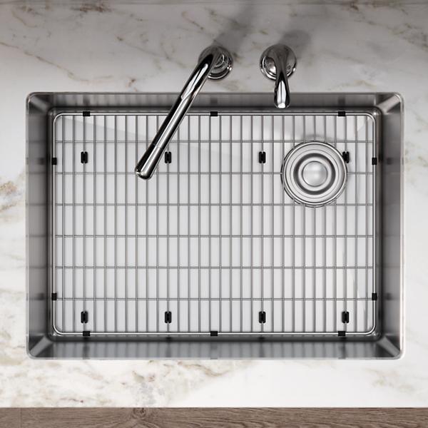 Elkay CTXBG2215 Crosstown Stainless Steel 22-1/2" x 15-1/2" x 1-1/4" Bottom Grid
