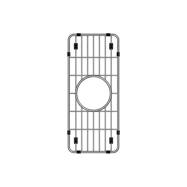 Elkay CTXBG614 Crosstown Stainless Steel 6-1/4" x 14-1/2" x 1-1/4" Bottom Grid