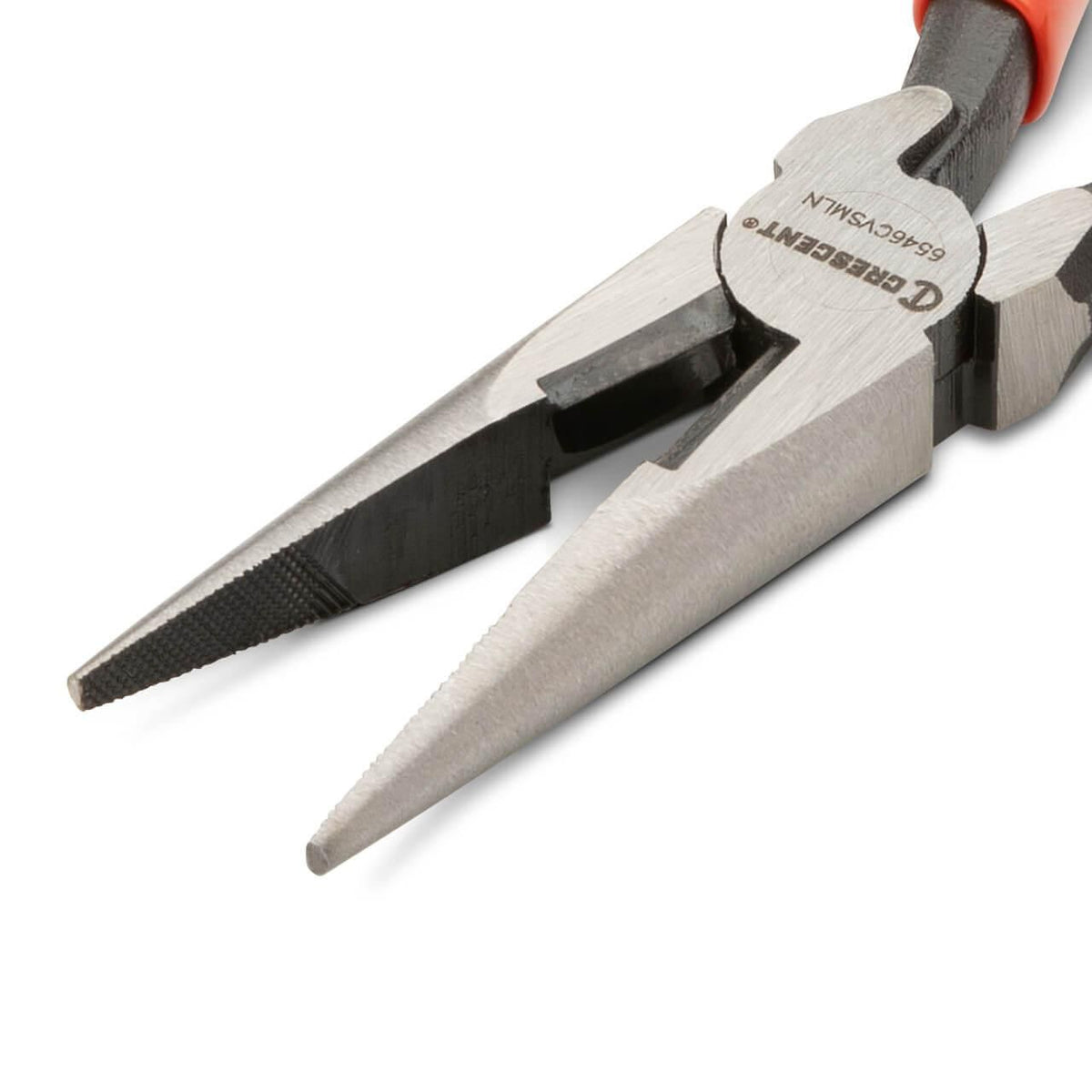 Crescent 6546CVSMLN 6" Long Chain Nose Solid Joint Side Cutting Pliers