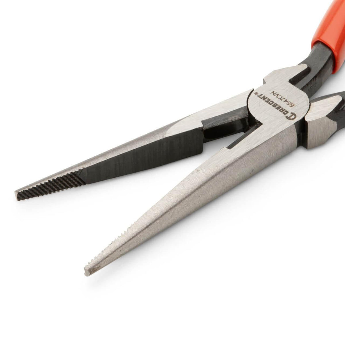 Crescent 6547CVN 7-1/2" Long Chain Nose Solid Joint Side Cutting Pliers - Carded