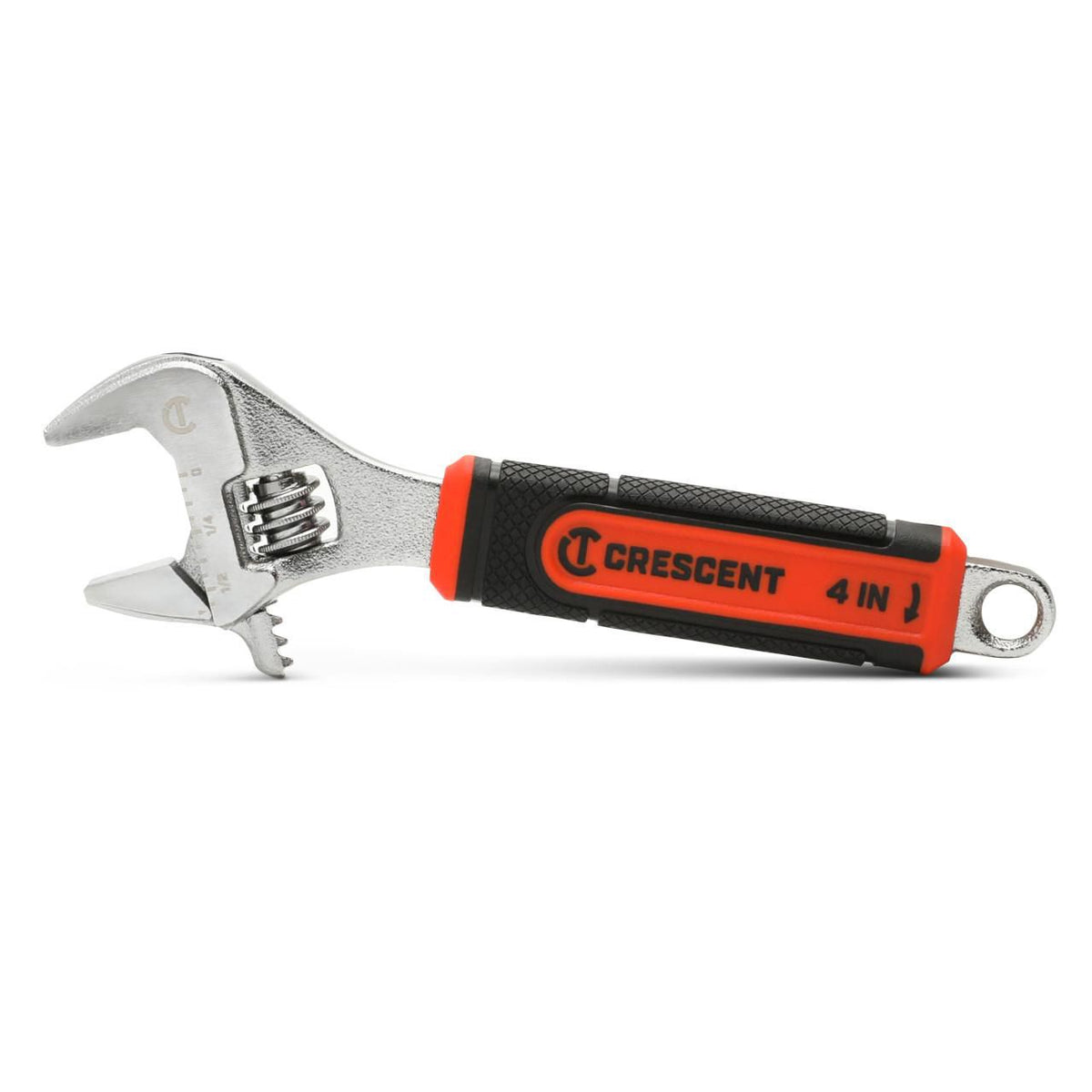 Crescent AC34CVS 4" Adjustable Wrench with Quick-Fit-Jaw