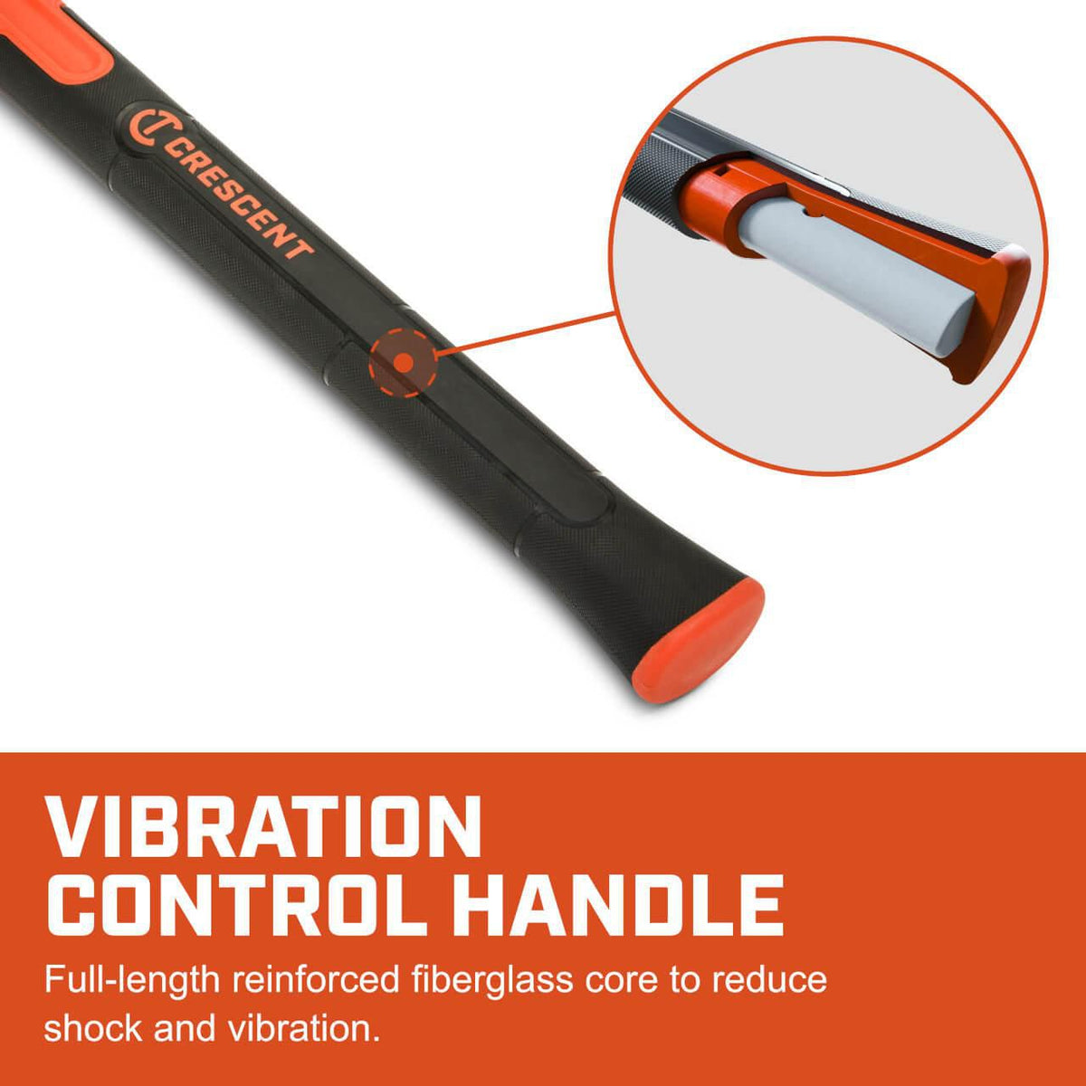 Crescent CMAUL8 8 lb. HEADLOCK™ Fiberglass Splitting Maul
